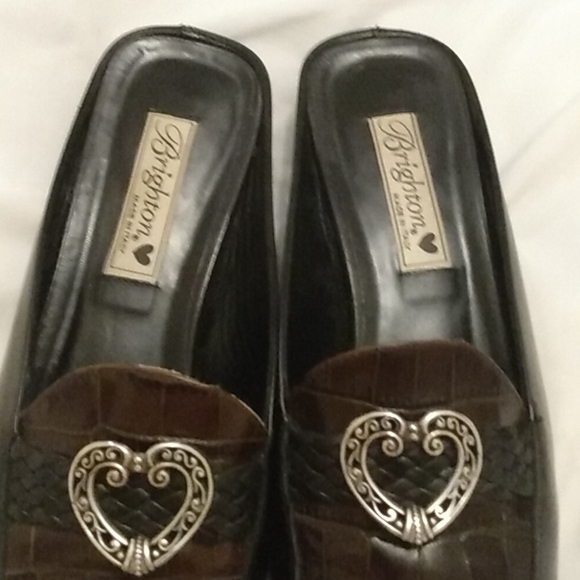 Brighton leather shoes, sz. 9 1/2. - Picture 11 of 12